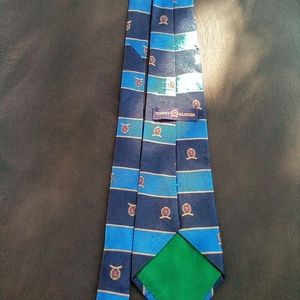Vintage Tommy Hilfiger Tie 100% Italian Silk